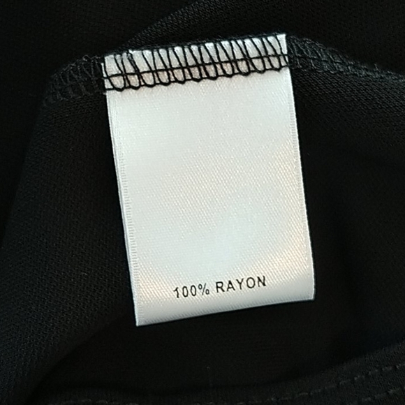 WORTH New York, Black Jersey Kylie V Neck Blouse Sz 8 - Picture 9 of 15